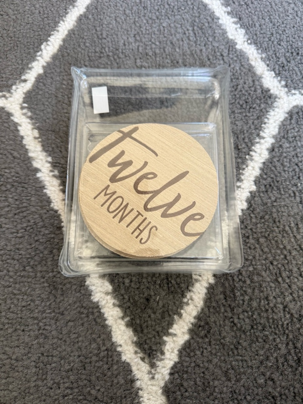 Wooden Baby Monthly Milestone Discs - Picture 2 of 4